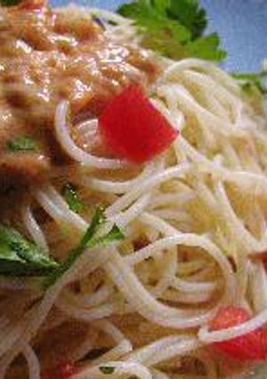 ウニの冷製パスタ-レシピのメイン写真
