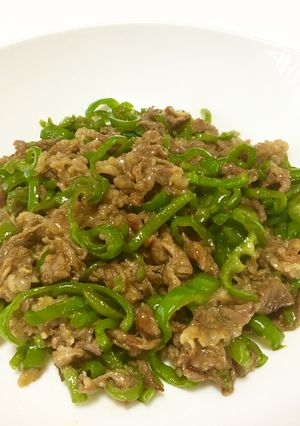 牛肉とピーマンのオイスタースタミナ炒め☆-レシピのメイン写真