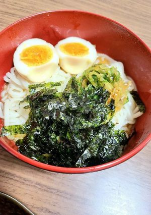 油そば風うどん-レシピのメイン写真