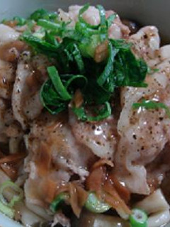 大人の丼☆さっぱり豚丼梅あんかけ-レシピのメイン写真