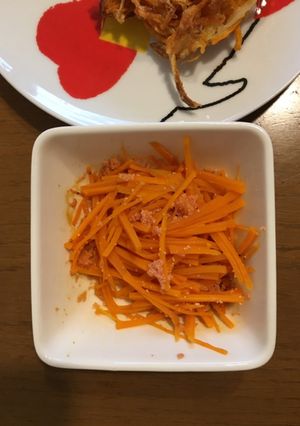 ピリ辛！明太子の無限人参-レシピのメイン写真