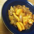 簡単メイン♪鶏と蒟蒻と玉葱の甘辛炒め煮