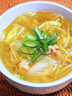 豚ミンチと白菜・もやしのスープ-レシピのメイン写真