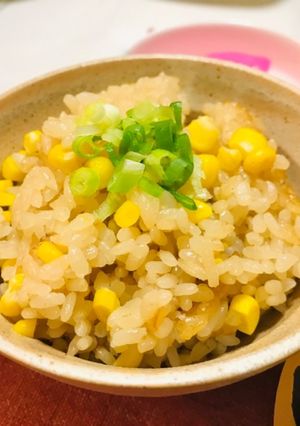 しゃきしゃきとうもろこしご飯・2合-レシピのメイン写真