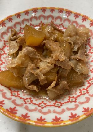 甘辛豚バラ大根　にんにく入り♪-レシピのメイン写真