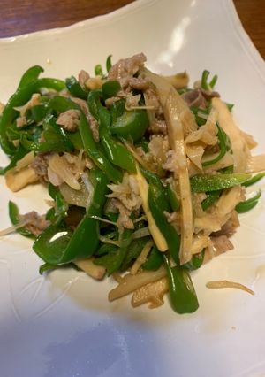 豚肉で青椒肉絲-レシピのメイン写真