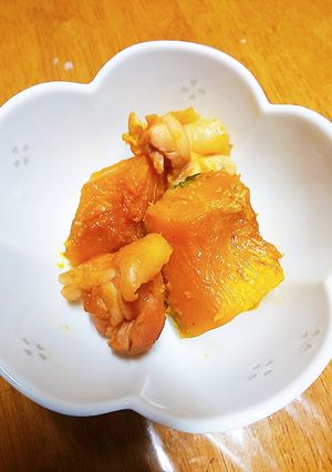 カボチャと鶏肉の照り煮-レシピのメイン写真