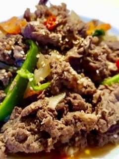 韓国人妻のプルコギ 牛肉炒め-レシピのメイン写真