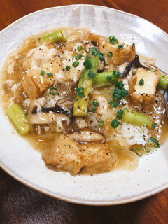サラダチキンで中華丼!!-レシピのメイン写真