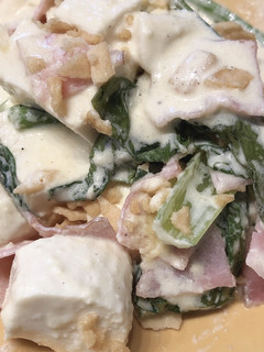 豆腐とポテチのシーザーサラダ-レシピのメイン写真