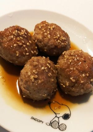 甘辛つくね-レシピのメイン写真