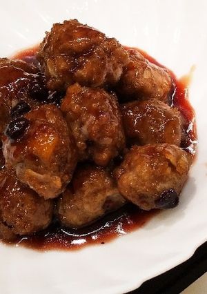 ジャムの甘酢、肉団子-レシピのメイン写真