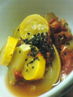 ズッキーニのトマト煮浸し-レシピのメイン写真