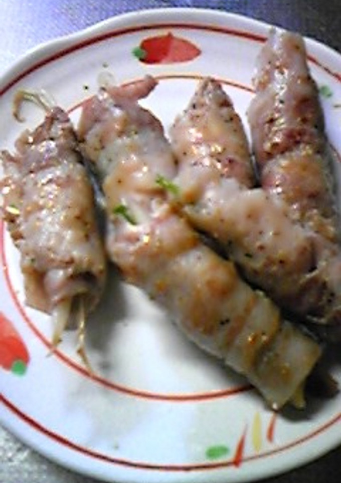 ごぼうとわけぎの豚肉巻き☆-レシピのメイン写真