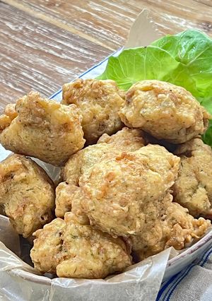 【ナゲット】のり塩チキンの落とし揚げ-レシピのメイン写真