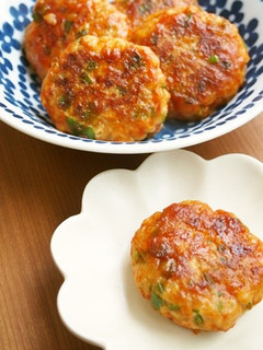 ピーマン入りつくね♡ケチャップタレで♪-レシピのメイン写真