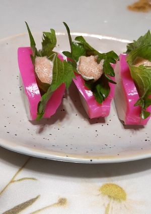 簡単おつまみシソかまぼこ-レシピのメイン写真