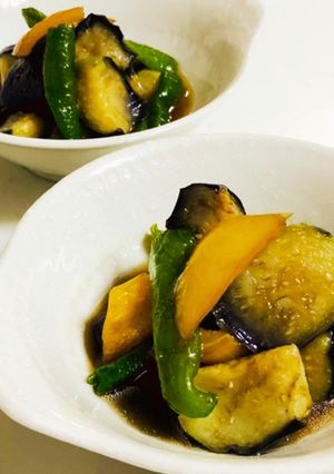 茄子の揚げ浸し-レシピのメイン写真