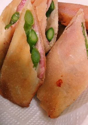 アスパラとベーコンの春巻!!-レシピのメイン写真