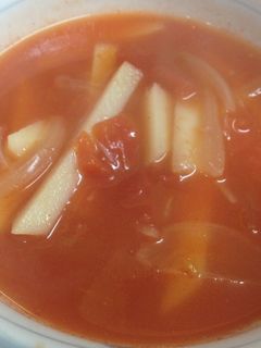 じゃがいものトマトスープ-レシピのメイン写真