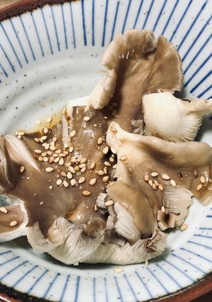 アワビ茸のゴマポン酢和え-レシピのメイン写真