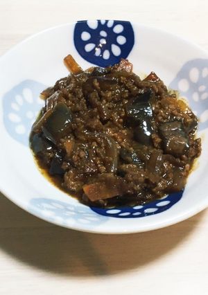 ナスの肉味噌-レシピのメイン写真