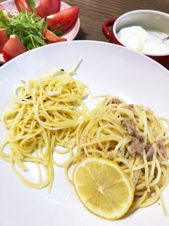 ツナとレモンのパスタ-レシピのメイン写真