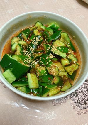 ピリ辛たたききゅうり-レシピのメイン写真