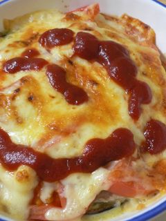 なす・トマト・ツナのグラタン-レシピのメイン写真