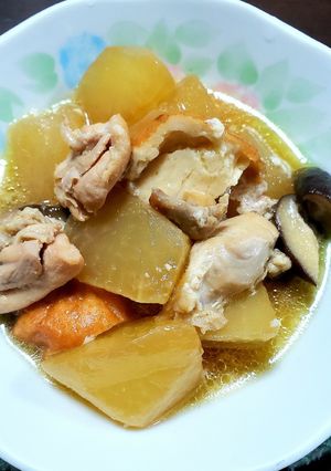 大根と鶏肉の煮物(☆∀☆)-レシピのメイン写真