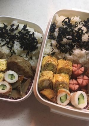 高校生お弁当（2020.7.14）-レシピのメイン写真