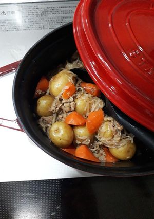 ストウブde肉じゃが-レシピのメイン写真