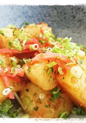 時短調理☆じゃがいものソース炒め-レシピのメイン写真