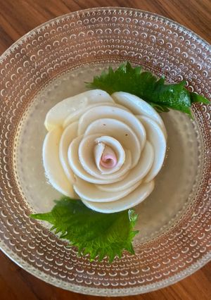 薔薇の寒天ゼリーサラダ-レシピのメイン写真