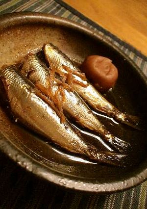 ＊圧力鍋＊骨まで柔らかい＊鰯の梅干煮-レシピのメイン写真