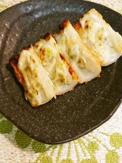竹輪わさび漬けクリチ焼き-レシピのメイン写真