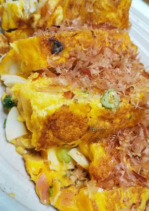 紅しょうが&かまぼこ玉子焼き-レシピのメイン写真