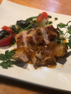 鶏肉ソテー 梅ジャムソース-レシピのメイン写真