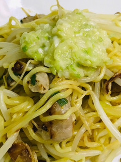 ネギ塩で食べる焼きそば!-レシピのメイン写真