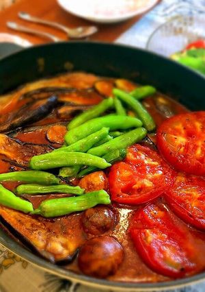 ペルシャ料理 ♪ナスと牛肉のシチュー♪-レシピのメイン写真