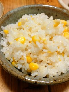 とうもろこしの炊き込みご飯-レシピのメイン写真