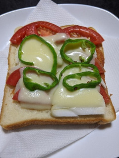 ピザトースト-レシピのメイン写真