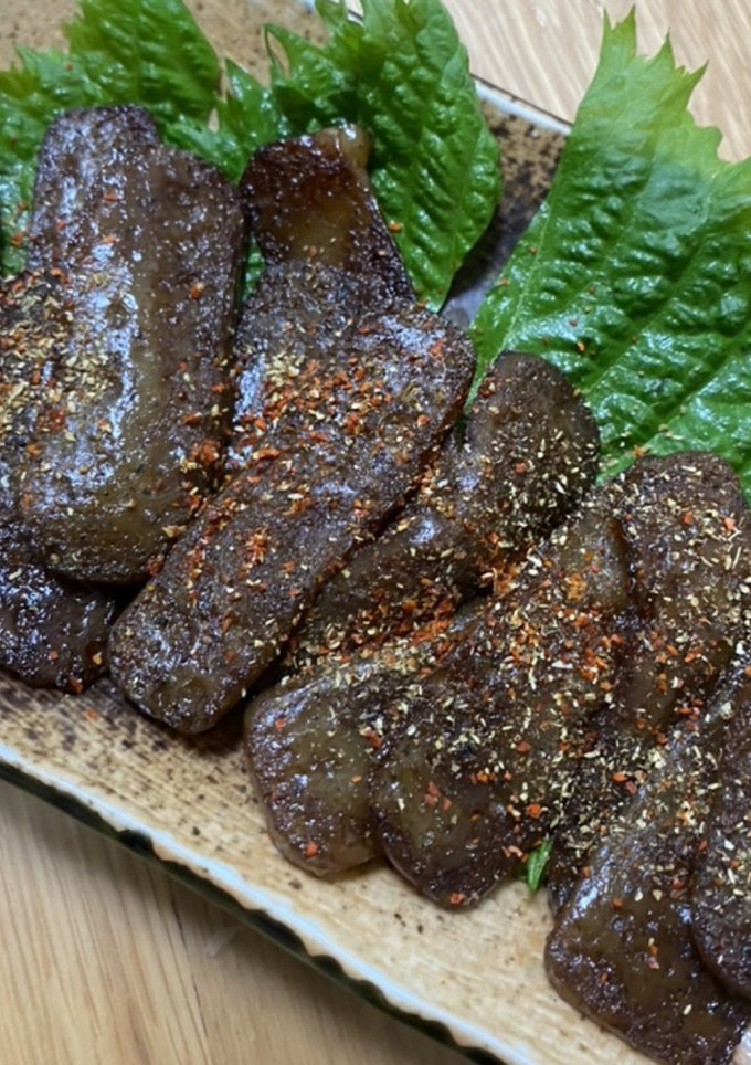 ささっと♩コンニャクの蒲焼きのタレ焼き-レシピのメイン写真