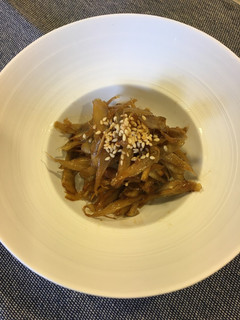きんぴらごぼう　牛蒡のキンピラ-レシピのメイン写真