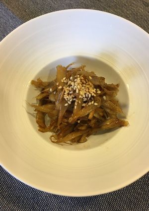 きんぴらごぼう　牛蒡のキンピラ-レシピのメイン写真