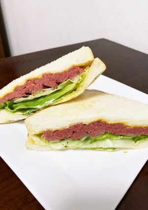 朝食に♡コンビーフサンド-レシピのメイン写真