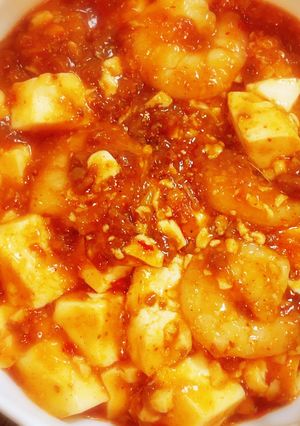 ☆大粒むきエビ入麻婆豆腐☆-レシピのメイン写真