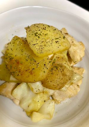 チキンコンソメポテト炒め-レシピのメイン写真