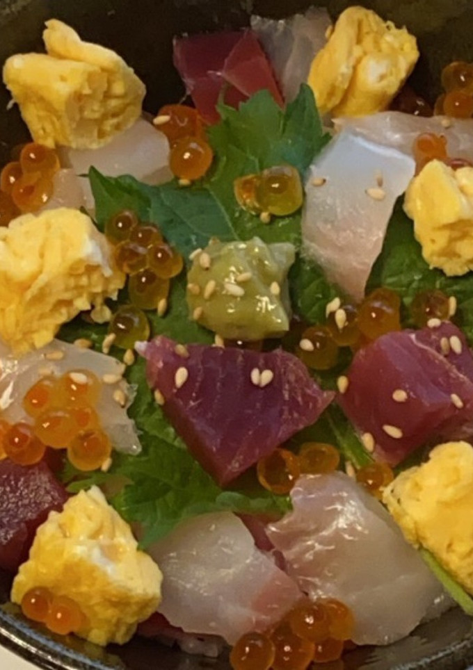 海鮮丼　お茶漬け-レシピのメイン写真