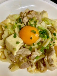 すき焼き風!焼きうどん-レシピのメイン写真